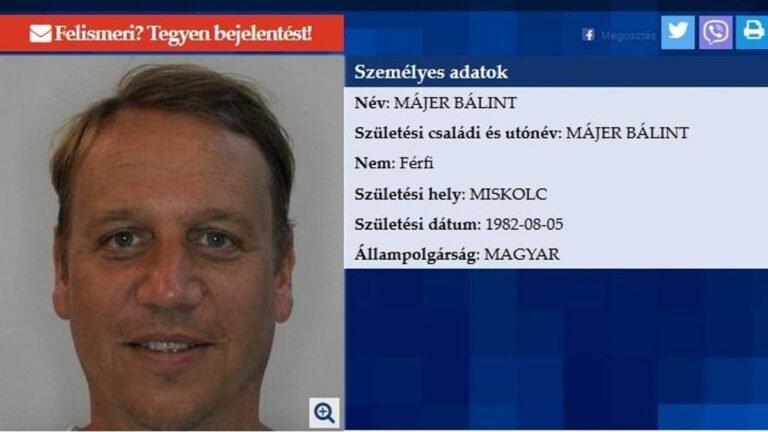 Megszólalt a lélegeztetőgép-botrány körözött szereplője: Májer Bálint hazatér Magyarországra