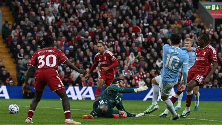 Szoboszlai nélkül összeomlott a Liverpool, a Manchester City kiütötte Kerkezéket