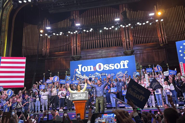 Jon Ossoff is fundraising for Georgia Democrats. It’s a bet for his party’s future — and his own.
