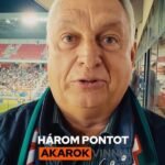 Orbán felbukkant az ukránok elleni meccsen: „Van hely a csomagtartóban!”