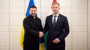 Nagykövet: Még idén találkozik egymással Magyar Péter és Volodimir Zelenszkij